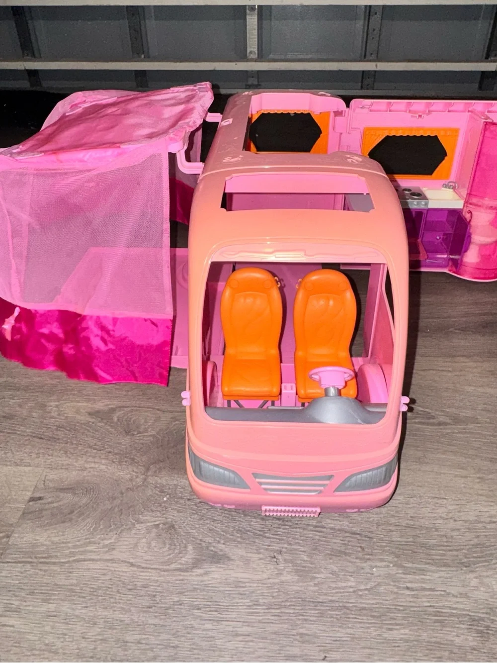 Barbie Pink and Magenta Play Delivery Van